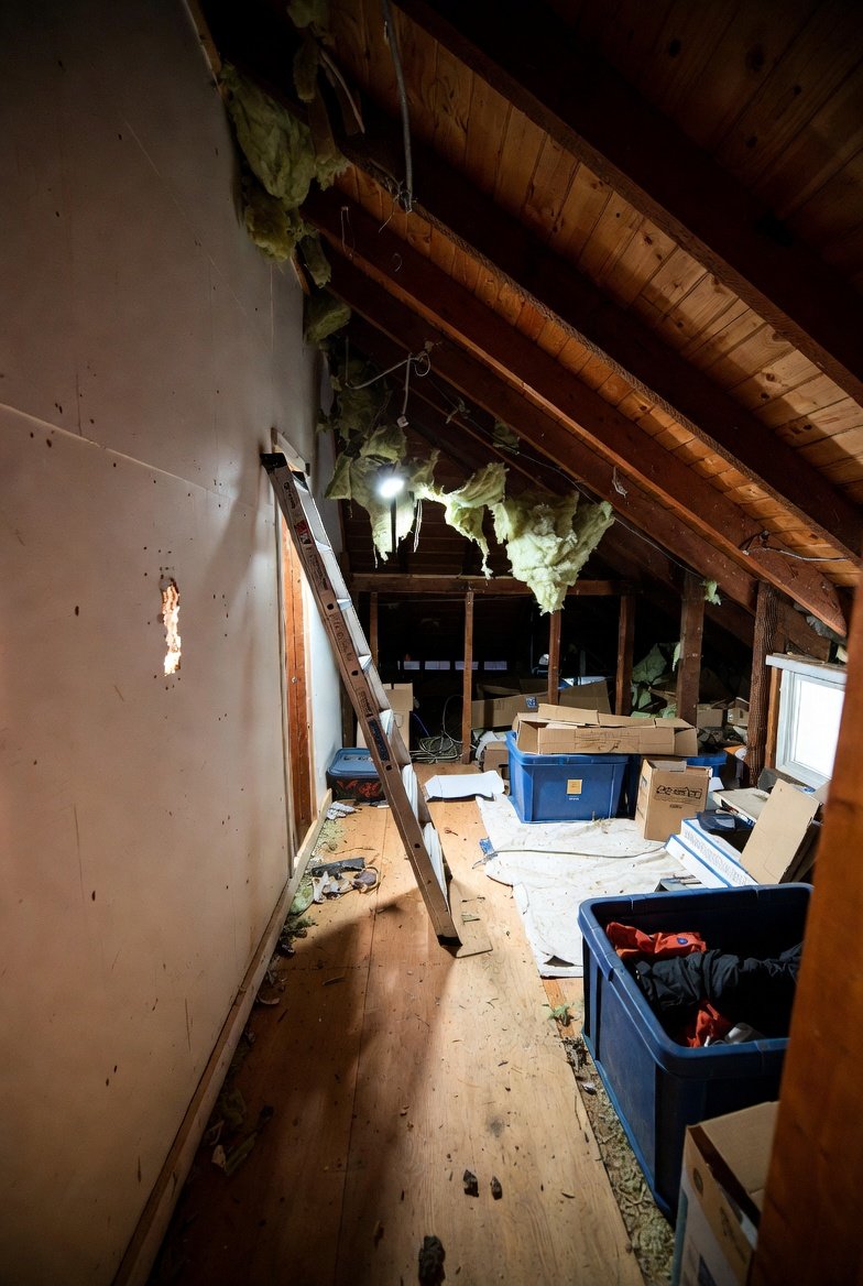 Make the attic unenterable